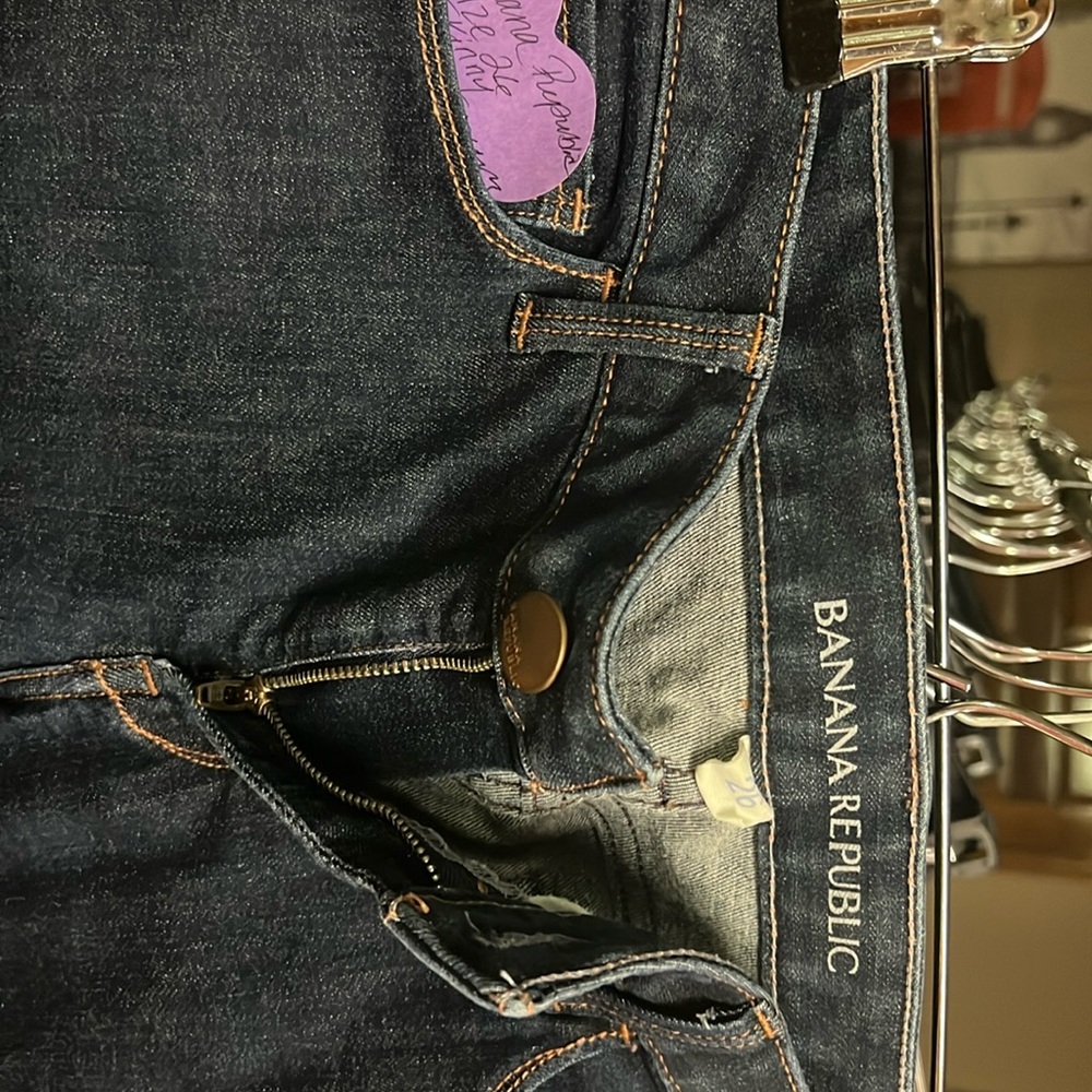 Banana Republic Size 26 Skinny Jeans